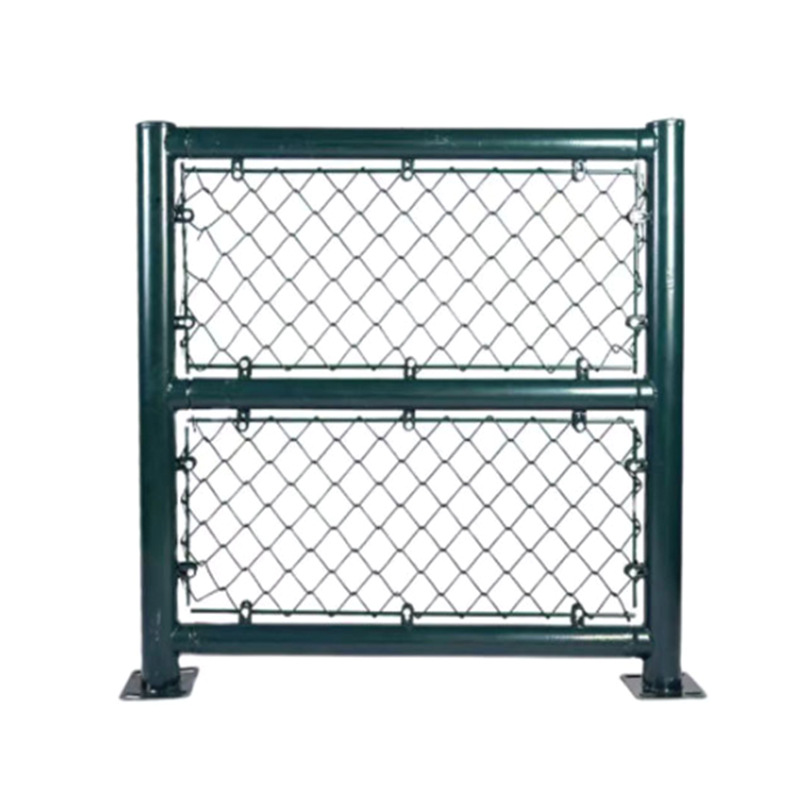 Basket Football Court Fence Isolated Barbed Wire Fence Mesh Sports Stadium Protective Fence Diamond Chain Link Fence Stadium Fence