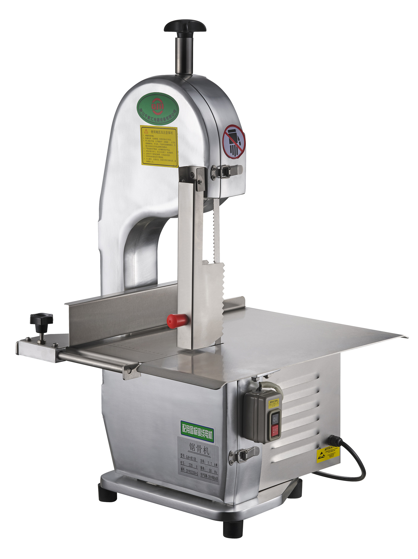 千家汇210d商用电动锯骨机据牛骨头切割机家用全自动冻肉切骨机