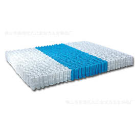 厂家直销床垫独立袋装弹簧三区布袋簧出口床垫弹簧