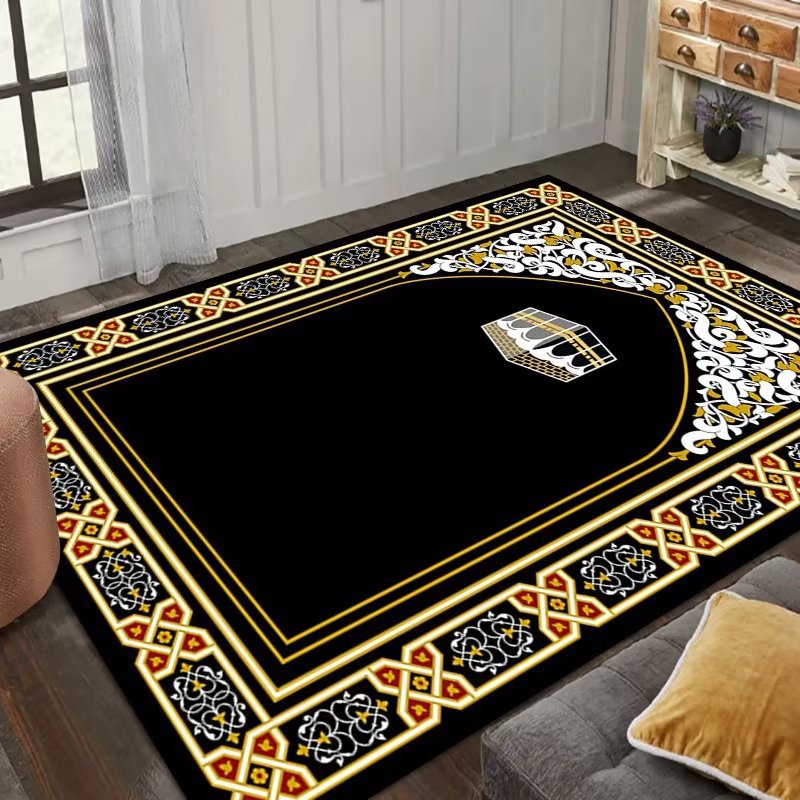 Worship Carpet Pray Cushion Middle East Carved Prayer Mat Hui Worship Felt Prayer Mat Arab Machine Carpet Washing