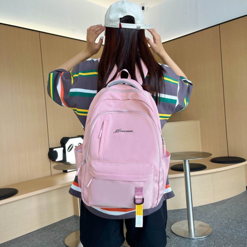 Korean Style Japanese Style All-Match Schoolbag Female Junior and Middle School Students Primary School Student Grade Five, Grade Six Large Capacity Backpack