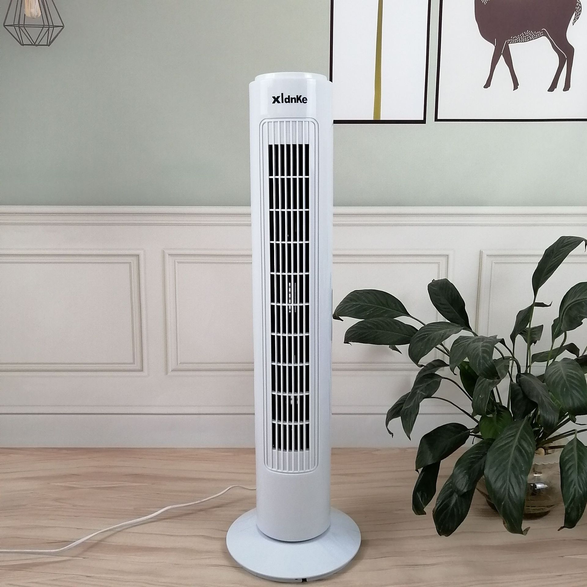 Factory Direct Supply Tower Fan Vertical Fan Home Stand Fan Tower Air Conditioner Fan Shaking Head Bladeless Electric Fan Tower Fan