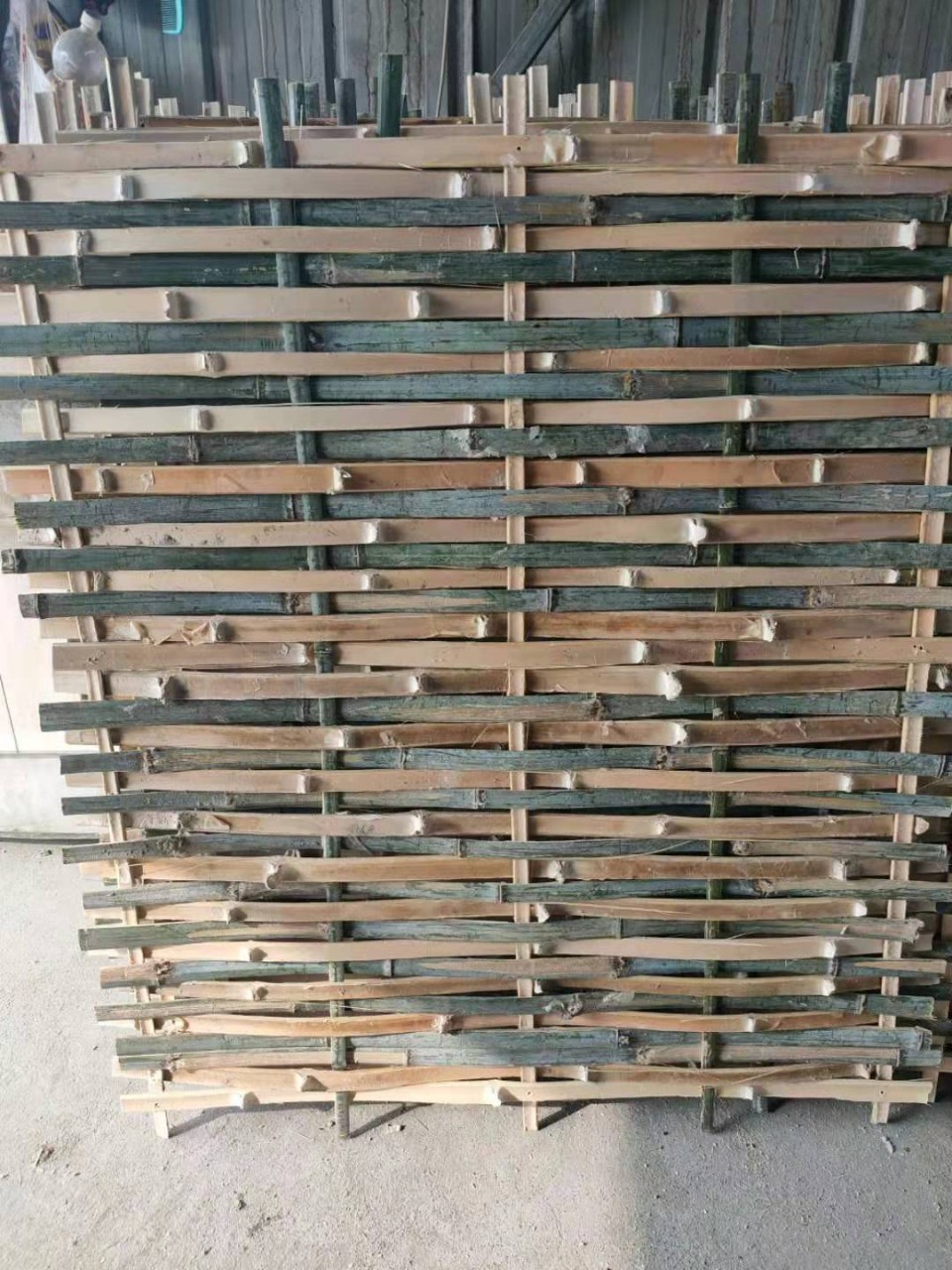 竹笆片毛竹片工地脚手片楠竹片竹跳板送货上门修路铺泥地公路垫层