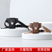 休闲百搭穿皮带手机腰包便携式男士多功能收纳包大容量钥匙香烟包