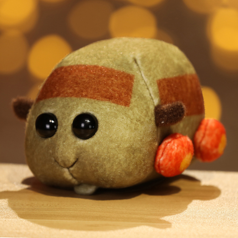 日本豚鼠变汽车pulpul天竺鼠车车仓鼠土豆阿比的车型玩偶公仔周边