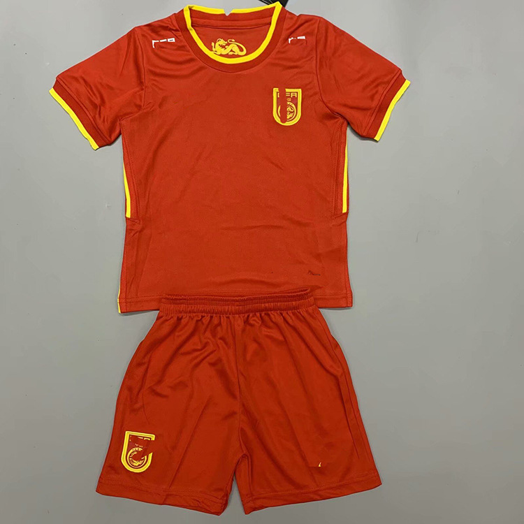 新款中国队足球服国家队主场球衣男女儿童队服训练服运动套装定制