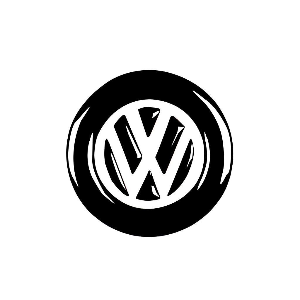 适用大众高尔夫方向盘logo套装贴钢琴黑 亮黑汽车内饰改装装饰配