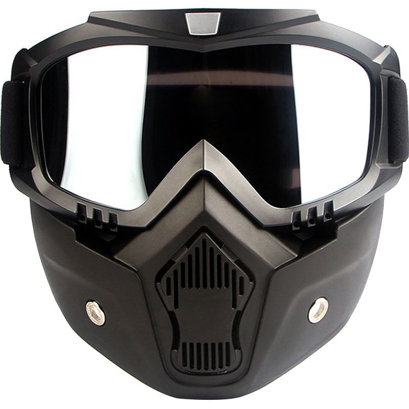 Tactical Mask Harley Mask Windproof Goggles Riding Motorcycle Knight Mirror Cs Outdoor Face Protection Non-Fog.