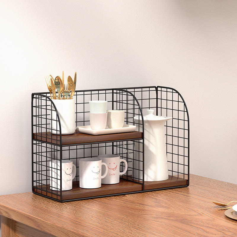 水杯架子桌面置物架放玻璃杯子家用收纳神器办公室双层咖啡沥水架