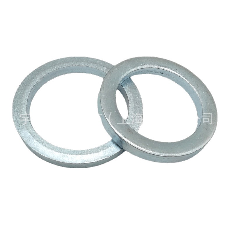 M4 ~ M100 Gb/T97.3 Flat Washer Gasket for Pin Shaft Galvanized Small Outer Diameter Narrow Edge Thickened Flat Pad Meson