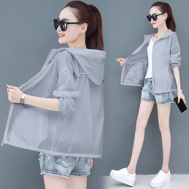 Women's Sun Protection Clothing Women's Uv Protection Short 2022 New Korean Style Summer Shirt Loose All-Match Thin Top Coat Hot