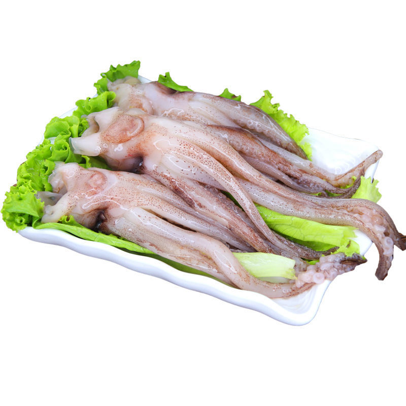 5斤顺丰包邮新鲜鱿鱼头鱿鱼须章鱼足冷冻鱿鱼爪鱿鱼铁板烧烤食材