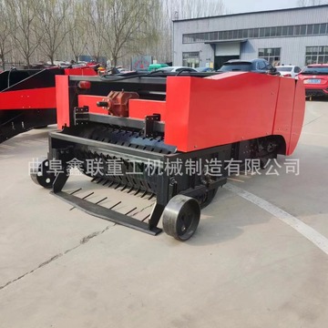 专利发明地膜回收机 残留地膜捡拾机 残膜回收打捆机