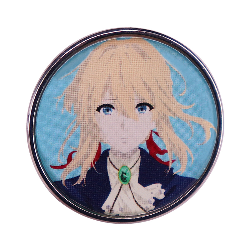 紫罗兰永恒花园胸针动漫漫画小说徽章