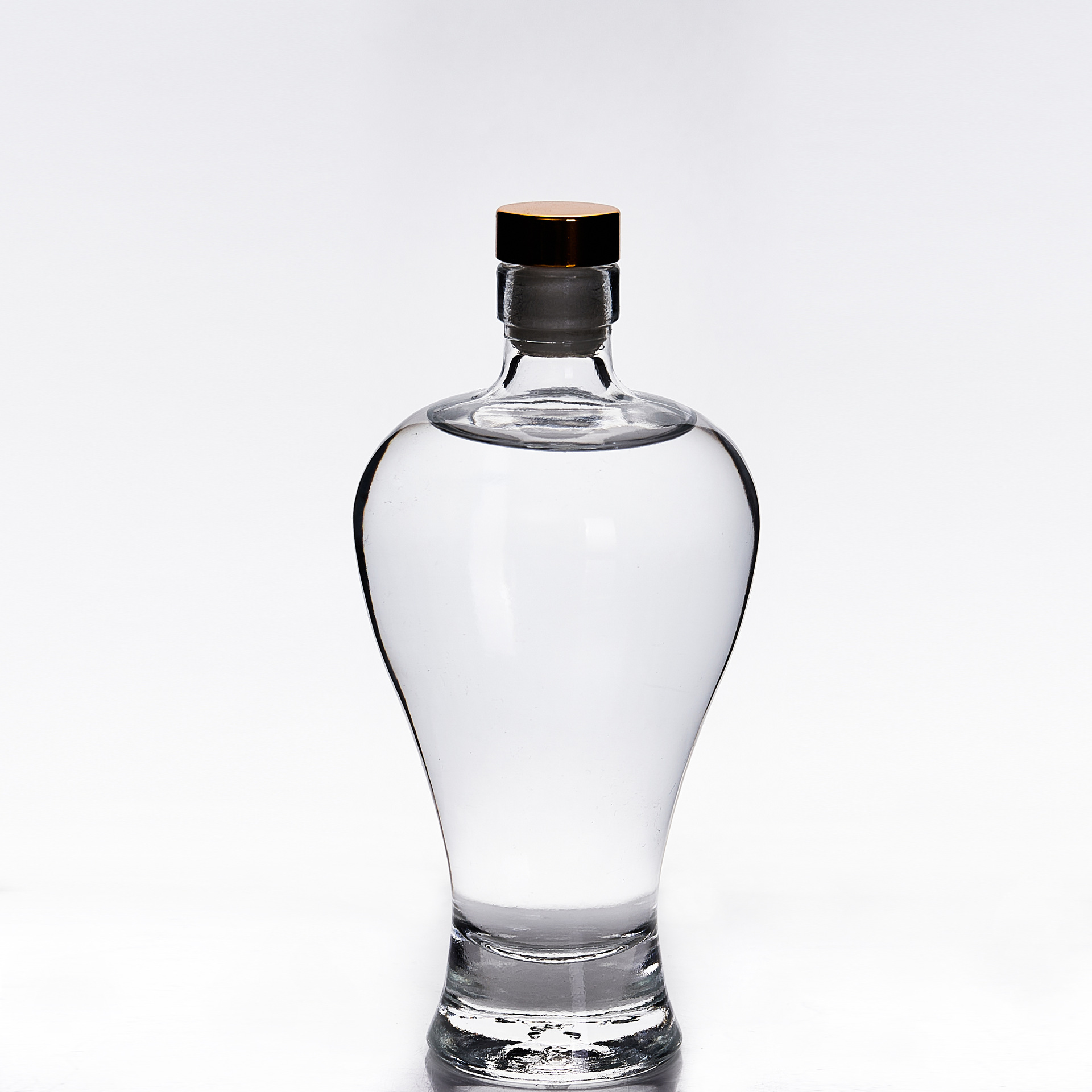 小容量玻璃酒瓶150ml迷你玻璃瓶创意伏特加瓶威士忌瓶白兰地空瓶