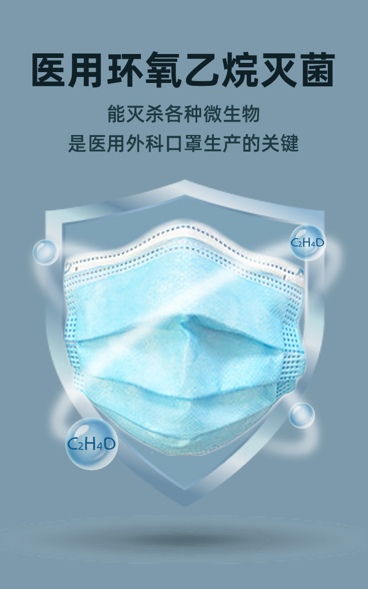 颜色蓝色风格休闲是否一次性是类型医用口罩材质熔喷布药(械)准字桂械