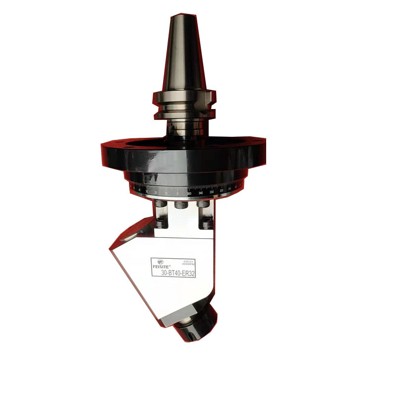 菲斯特角度头 固定30度铣头 倾斜角度头 侧铣头30°-er32 强力型