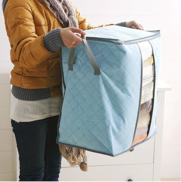 Non-Woven Bamboo Charcoal Clothing Quilt Buggy Bag