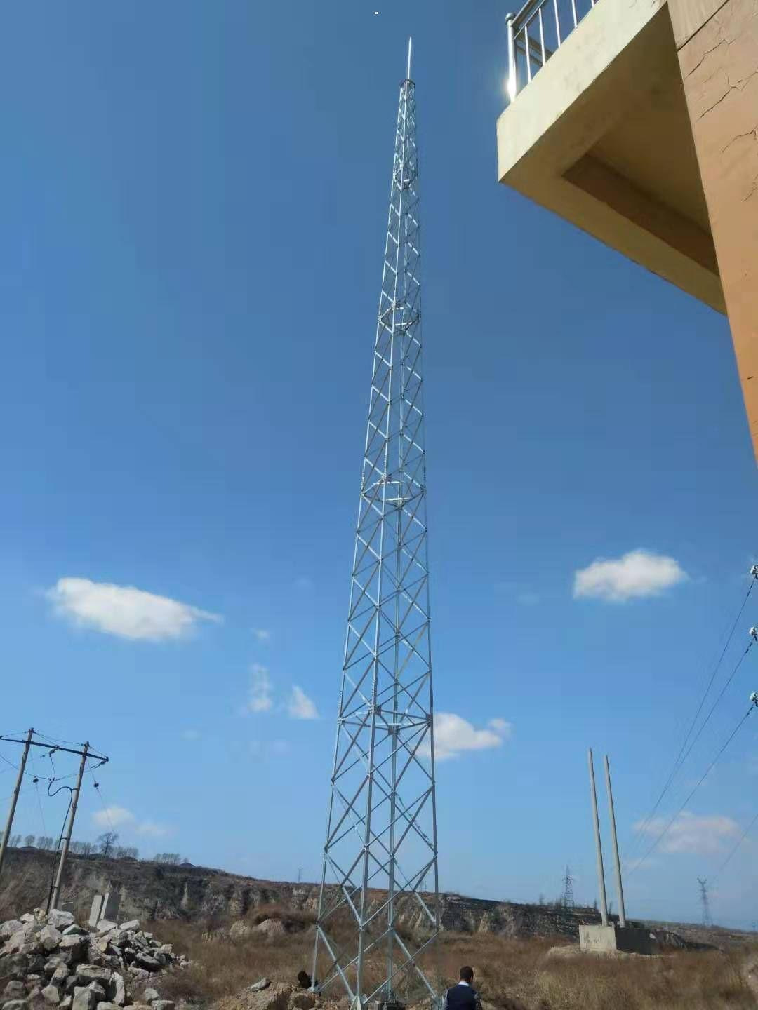 拉线塔,变电架拉线塔,四角通讯拉线塔,钢构造,拉线测风塔价钱