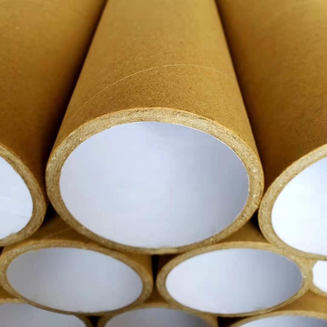 厂家直销加厚加强纸管批发 硬纸筒画筒缠绕膜圆筒 包装纸管包装筒