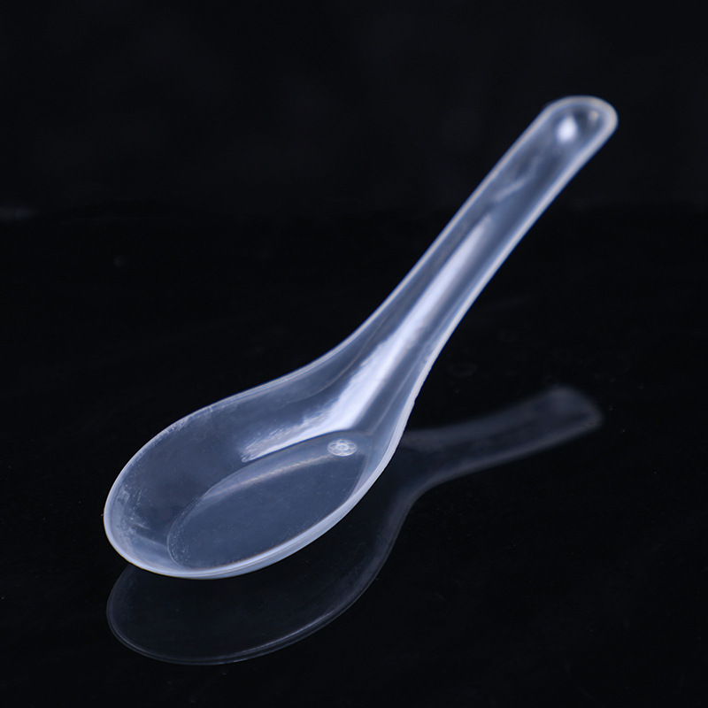 103一次性勺子 pp材料打包外卖一次性餐具 1500支装独立包装汤勺