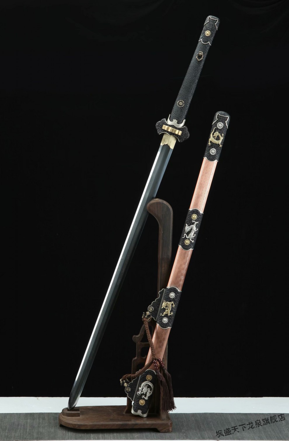 龙渊佳匠宝剑全铜唐剑一体长剑唐横刀剑硬剑汉剑秦剑冷兵器未开刃