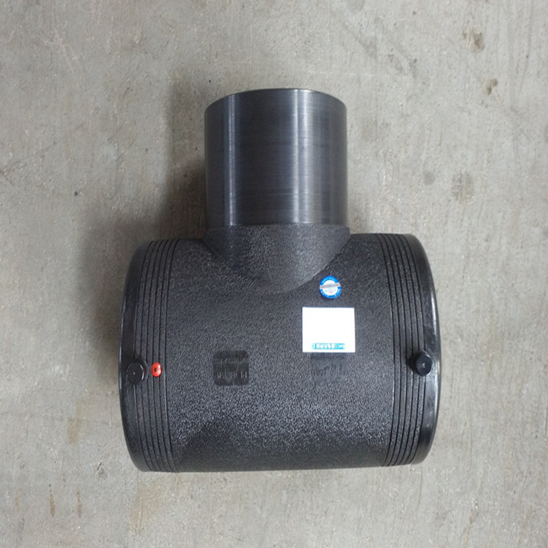 pe给水电熔正三通 pe三通 pe电熔管件 pe钢丝网骨架管件 三通