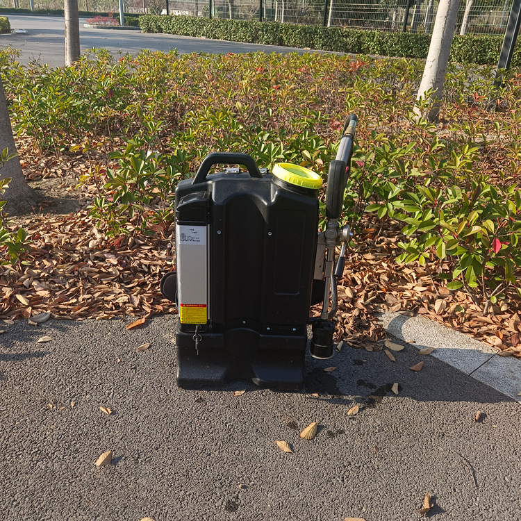 电动背负式灭火机 电动细水雾 森林工厂易携带高压细水雾灭火装置