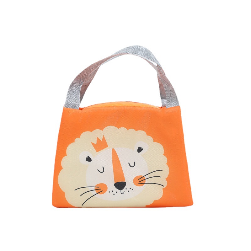 New Large Capacity Portable Insulated Bag Lunch Box Bag Wholesale Korean Cartoon Cute Pet Lunch Bag Small Thermal Bag