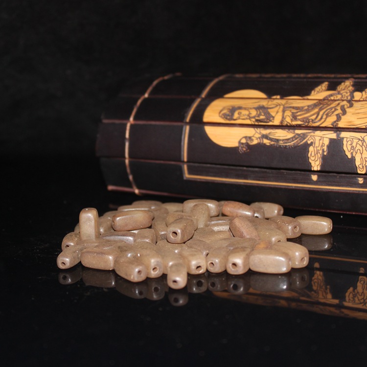 古玉老玉玉珠子 仿古老玉桶珠管珠批发 古玩文玩杂项批发-阿里巴巴