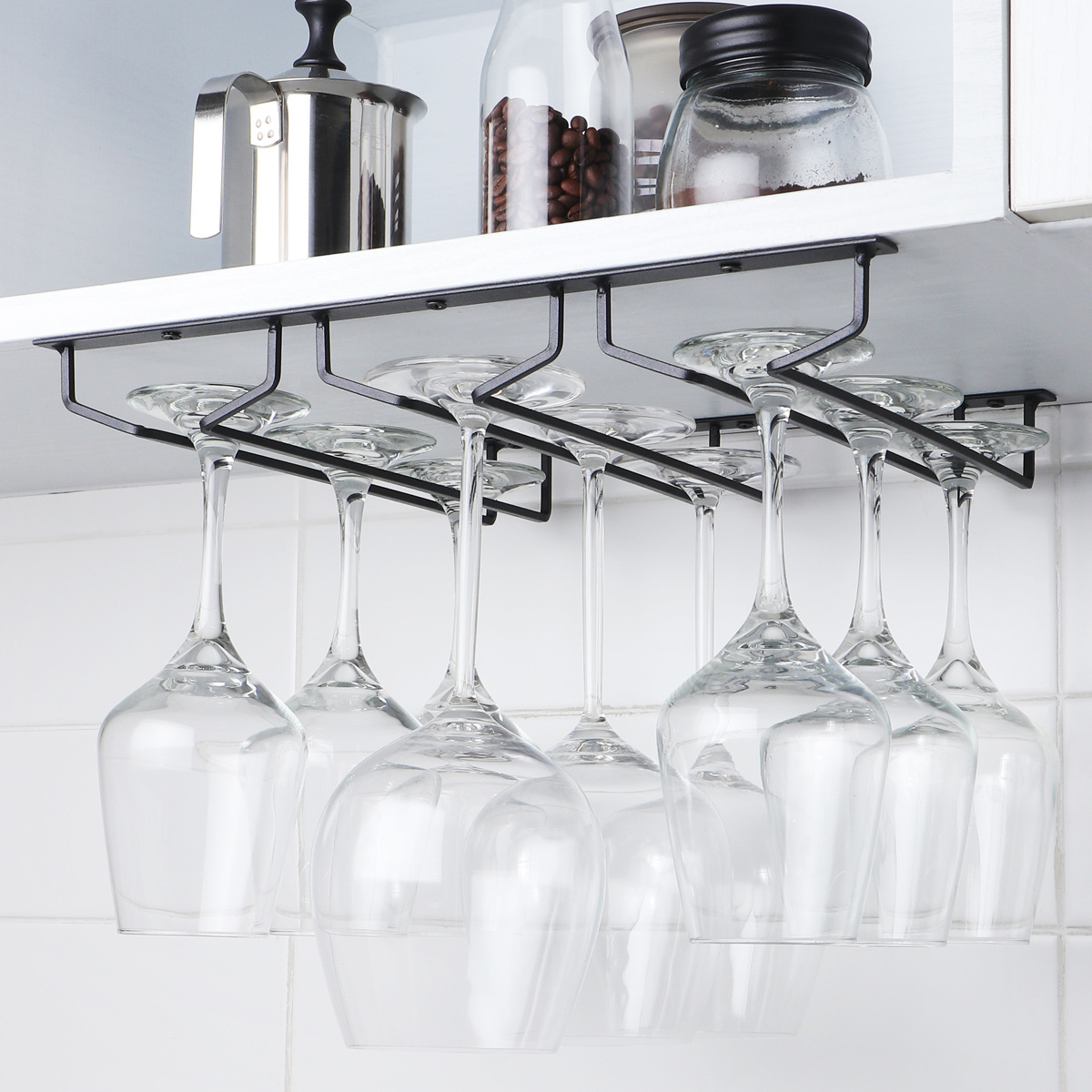 红酒杯架倒挂架倒挂酒杯收纳架悬挂杯架子置物架相似店铺>进入本店铺>