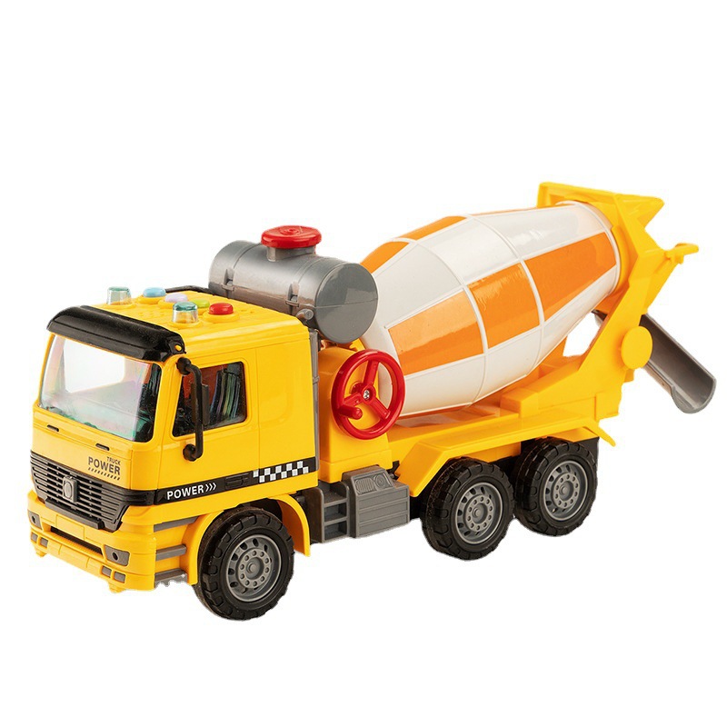 雄源大号男孩工程搅拌车玩具套装4-6儿童水泥搅拌机6616b鑫万
