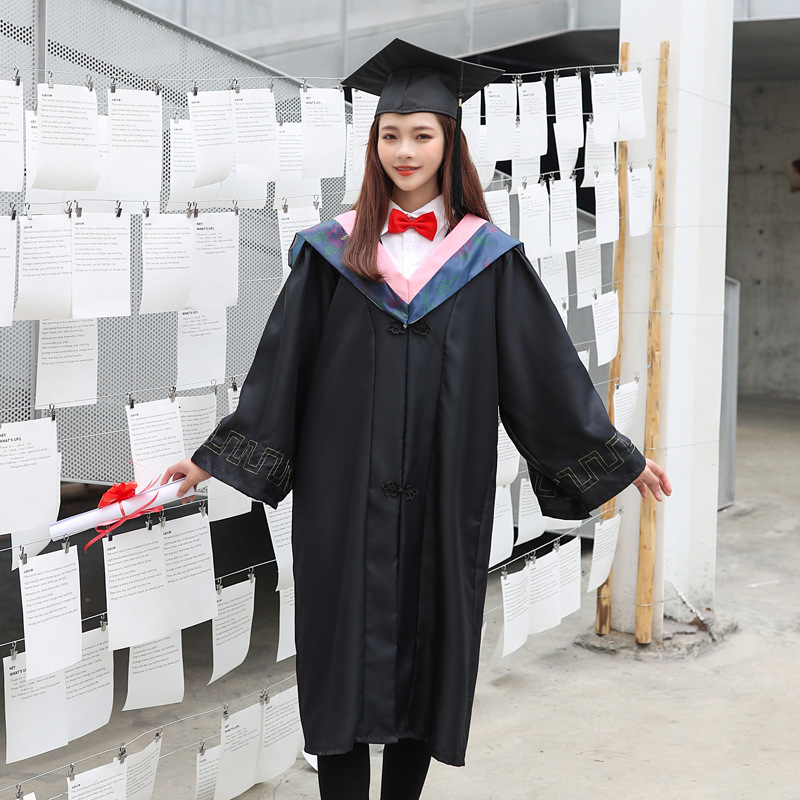 学士服经济学大学生文学工科理学医学本科学位服毕业典礼礼服