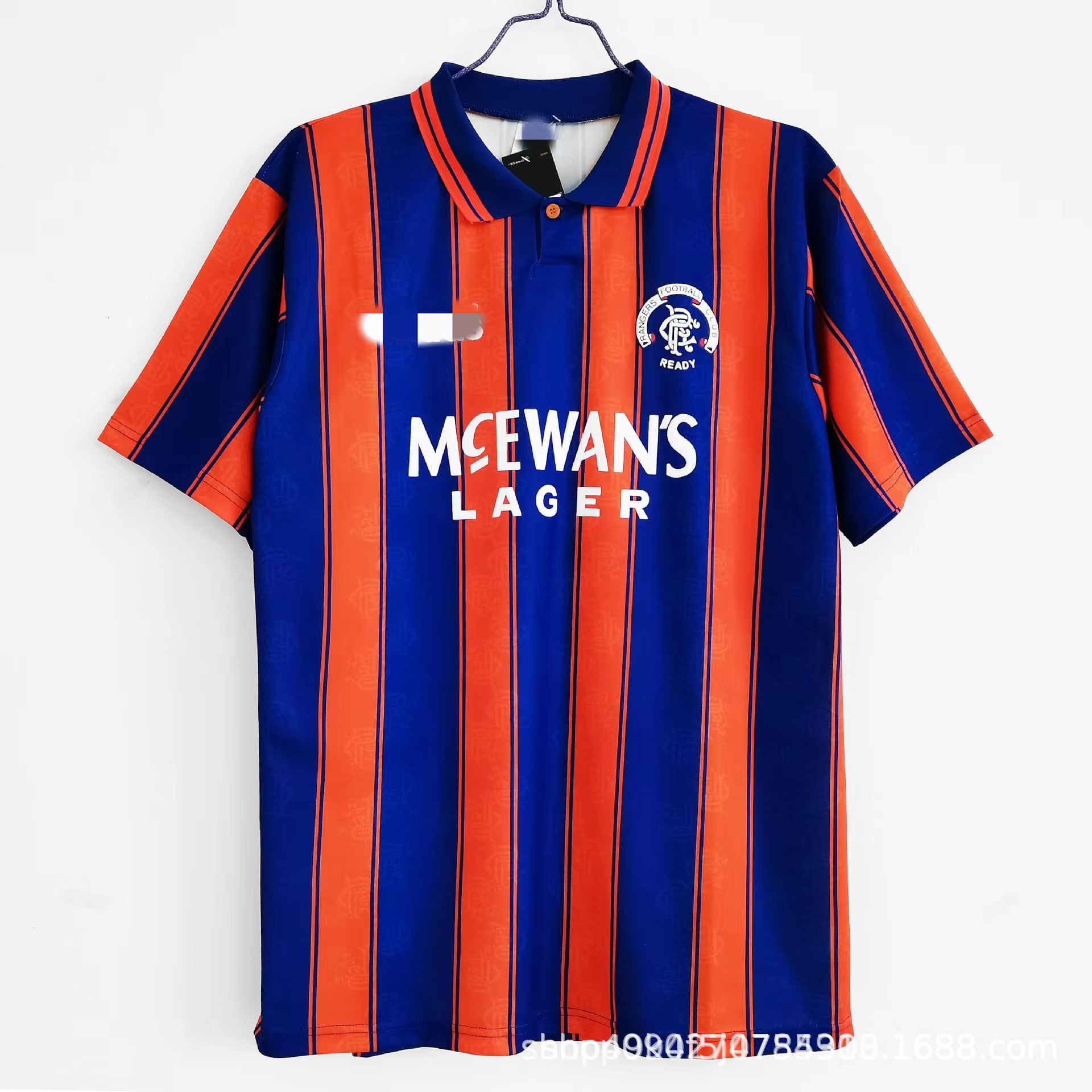 1993/94赛季流浪者客场球衣复古足球服上衣泰版 批发印字印号