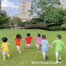 夏季彩色T恤小学生运动会服装演出服户外节日六一儿童节团体班服