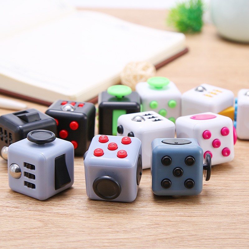 Decompression Toy Rubik's Cube Fidget Busy Cube Adult Pressure Reduction Artifact Toy Decompress the Dice Wholesale