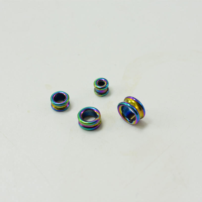 谷麦杆导线环氧化钛凹槽磁环圆柱形瓷环导眼绑环筏竿矶钓竿前打竿