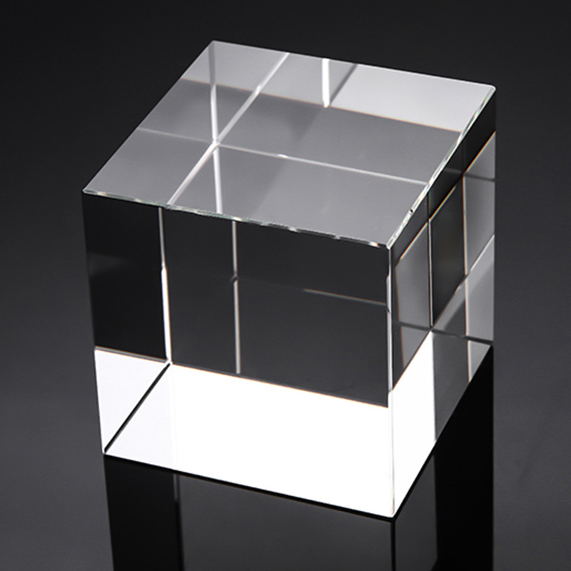 水晶三棱镜套装光学玻璃彩虹拍照学生儿童物理实验器材万花筒