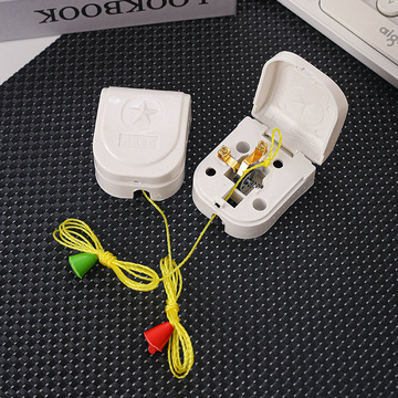 信达泰阻燃拉线开关拉绳开关原料白色开关简易开关抗耐温开关