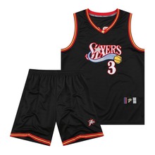 特价包邮艾弗森76人3号复古黑色球衣nba刺绣球衣男_阿里巴巴找货神器