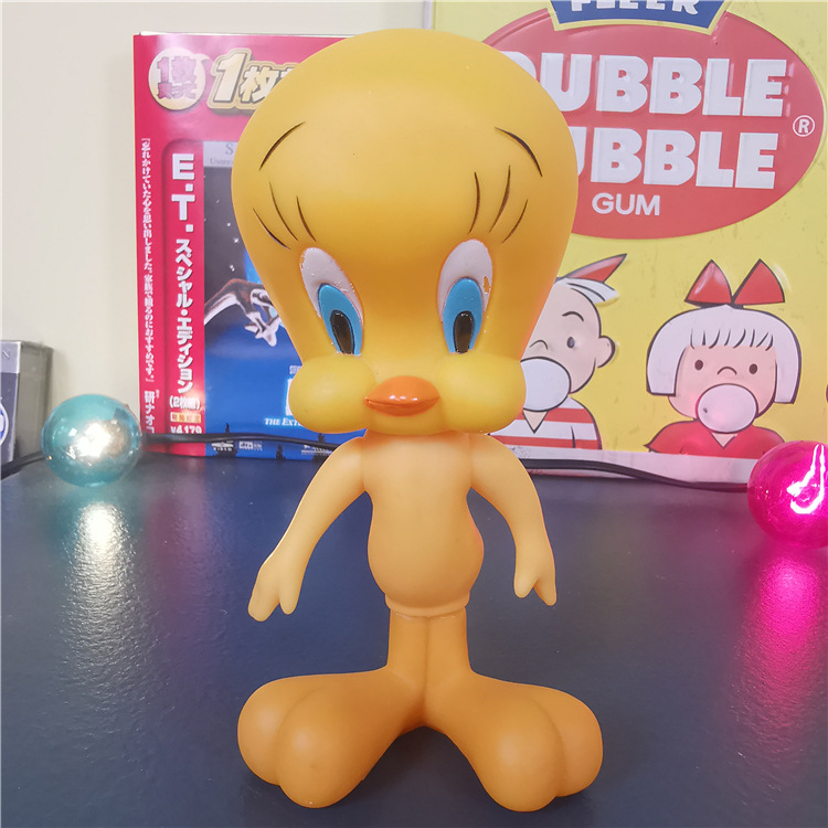 1997年崔弟翠儿 tweety bird 翠迪公仔模型手办摆件收藏