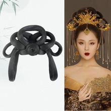 古装汉服造型假发秀场新款发髻凤冠走秀写真唐风大头造型静思髻