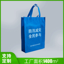 宁波厂家机关单位宣传广告袋 单色印刷无纺布手提袋