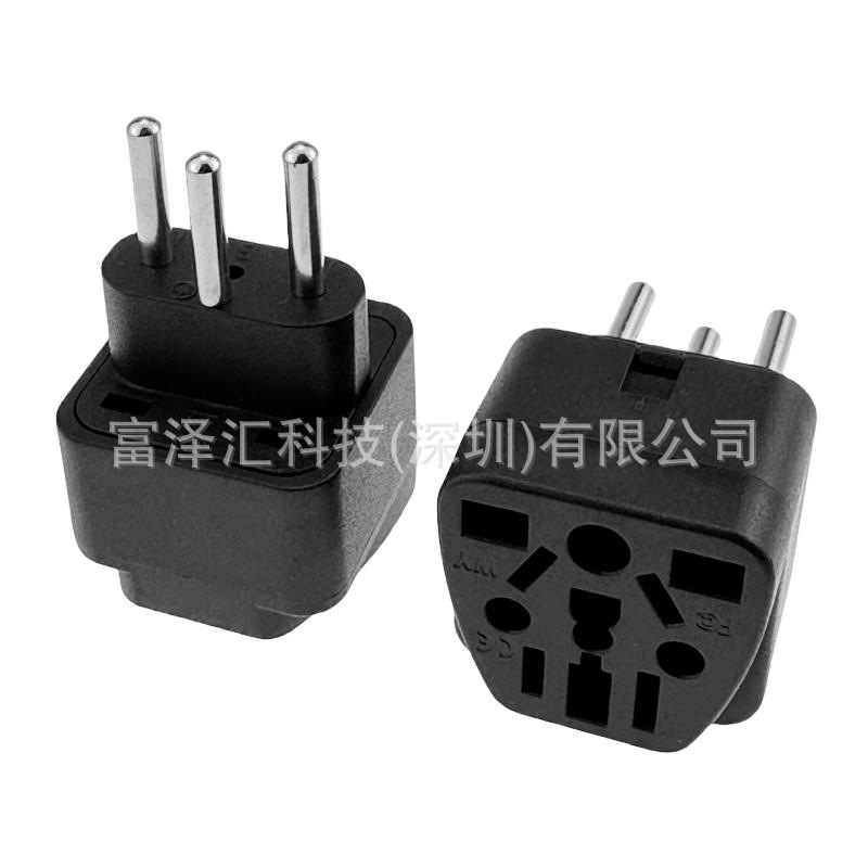 wy-11a瑞士标转换插头卢旺达萨尔瓦多旅游专用转换通用插头转瑞士