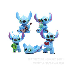 5款星际宝贝史迪仔 史迪奇Stitch 娃娃机扭蛋公仔手办模型 摆件