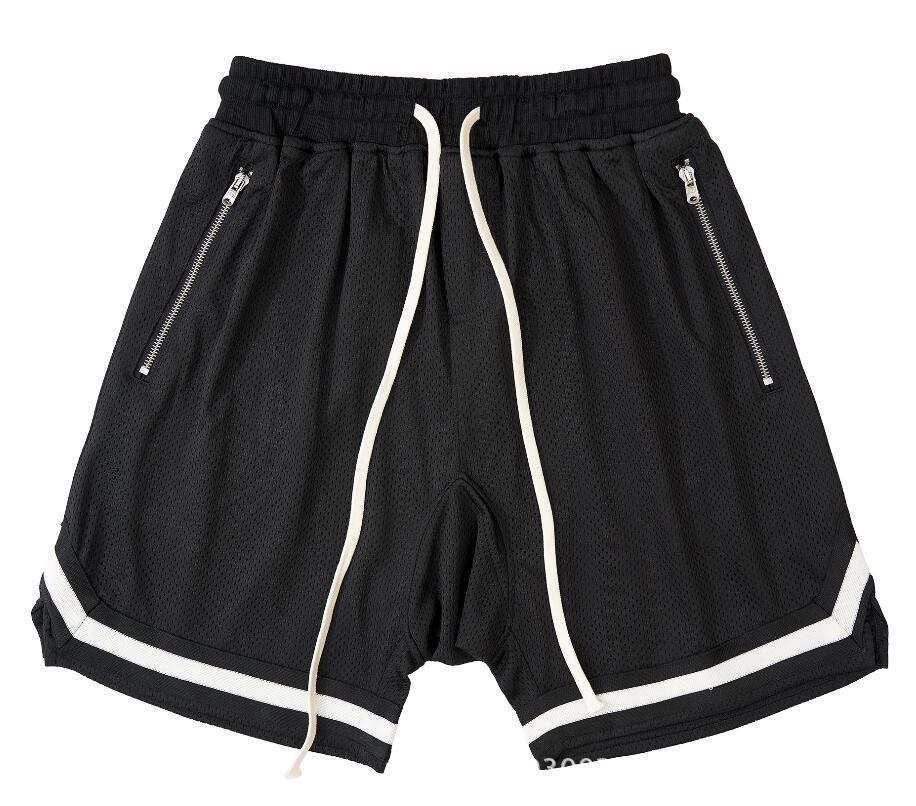 fear of god fog网眼短裤高街宽松抽绳运动休闲五分裤男女款潮