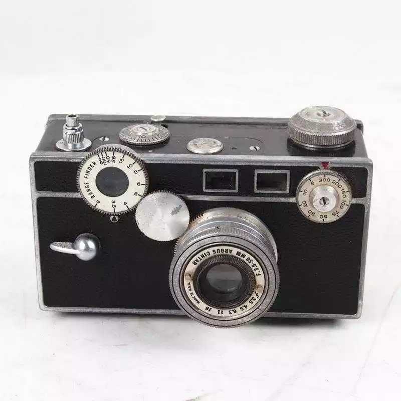 1940年代古董 阿格斯 argus 机械 胶卷 旁轴 相机 8品 快门工作