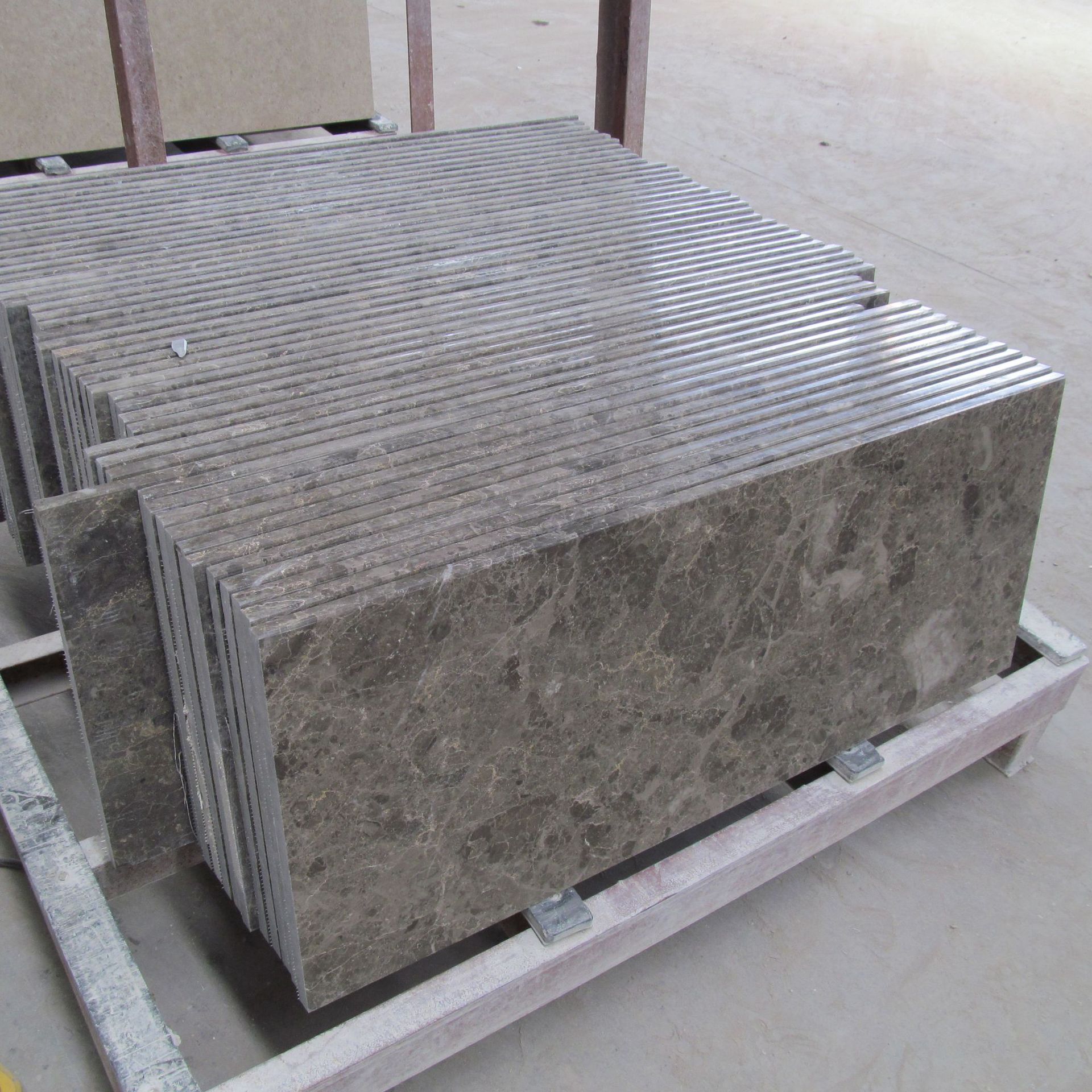 出口西西里灰大理石-xixili grey marble walltiles 400x120x25mm