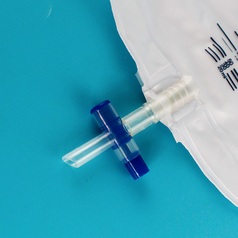 丽洁引流袋胆汁体外医用一次性防返流防逆流导接集尿袋1000/500ml