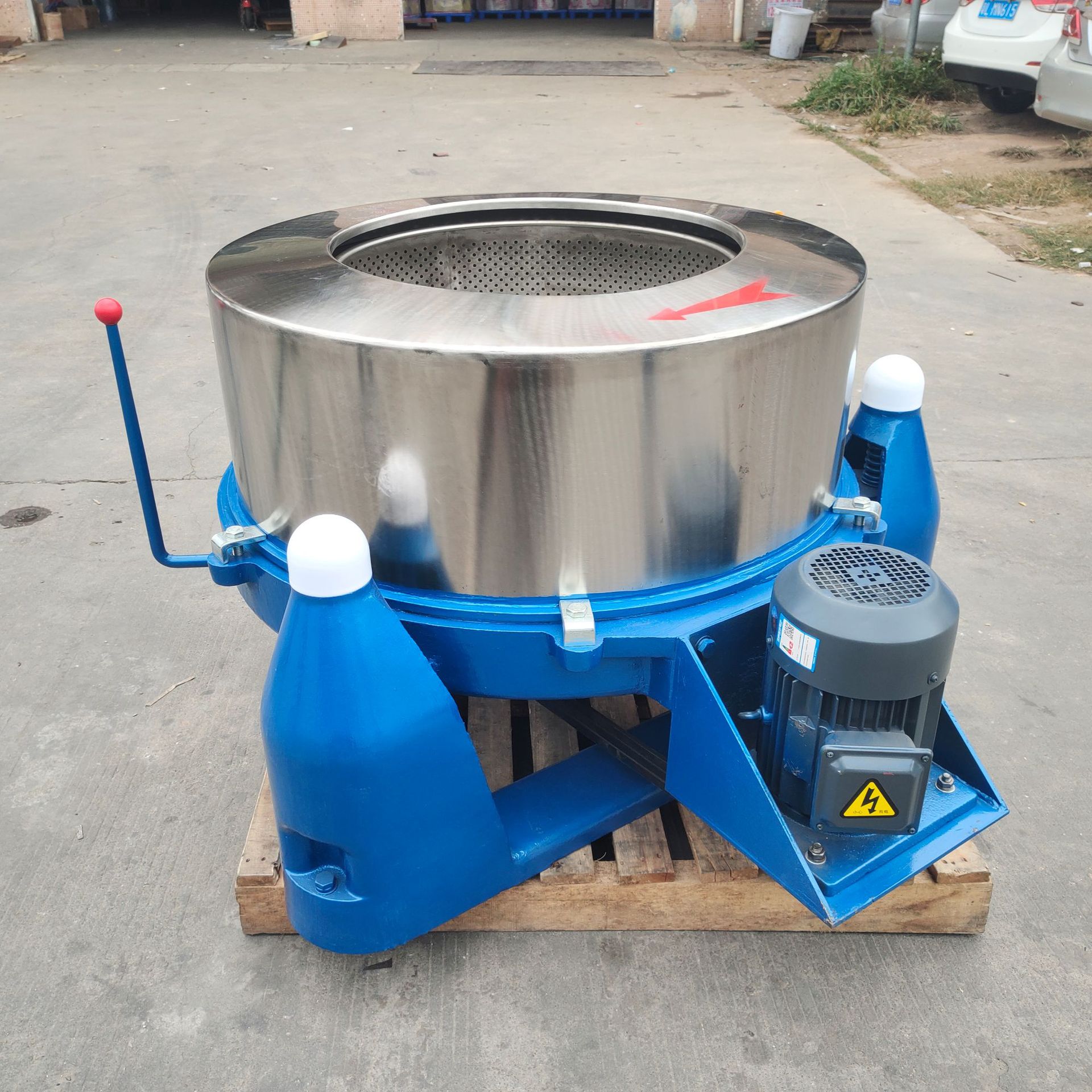 广东厂家供应大型不锈钢脱水机眼罩高速甩水机包安装